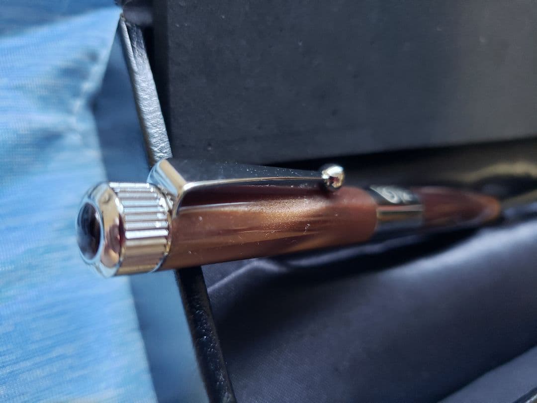 ROMEO No.3イタリアングレー細軸 ボールペン本体