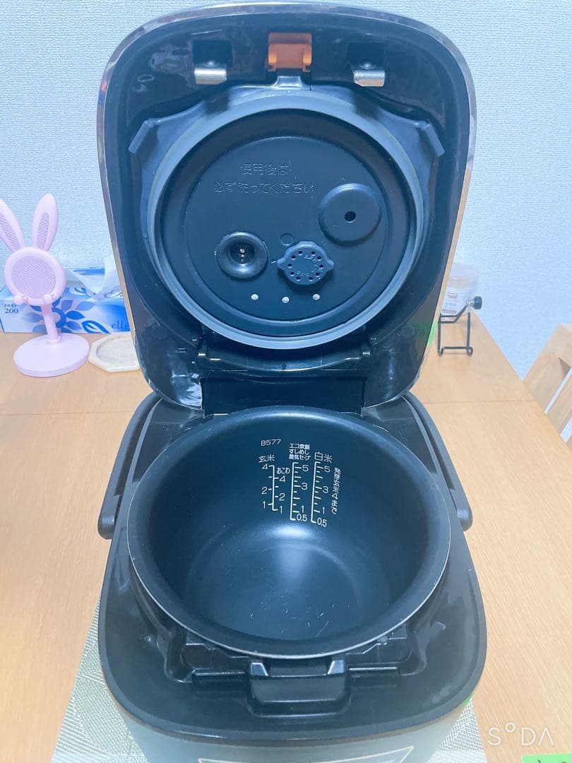 炎舞炊きNW-PS10 象印 炊飯器5.5合圧力IH炊飯器　動作確認済み