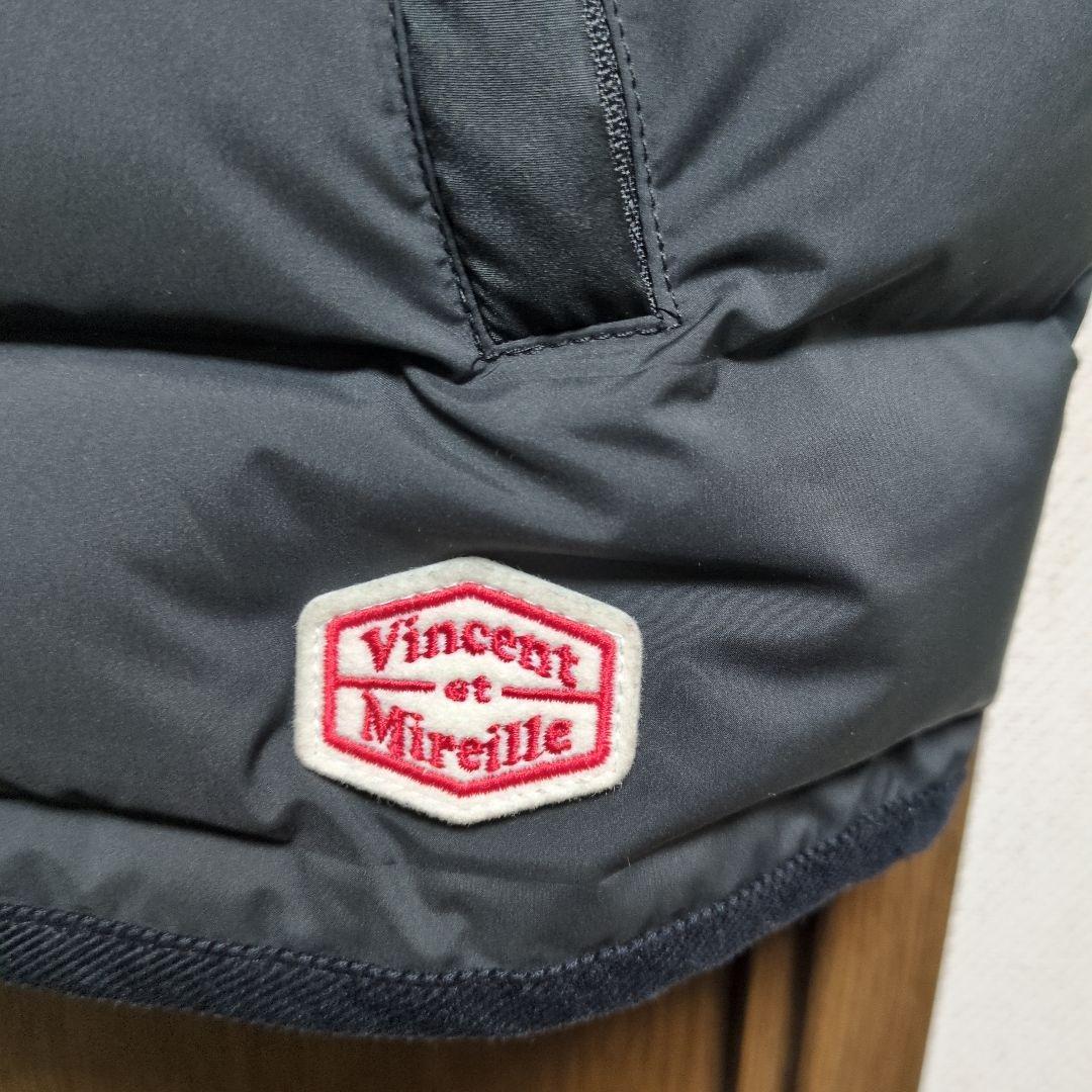 Vincent et Mireille ブラックダウンベスト　38