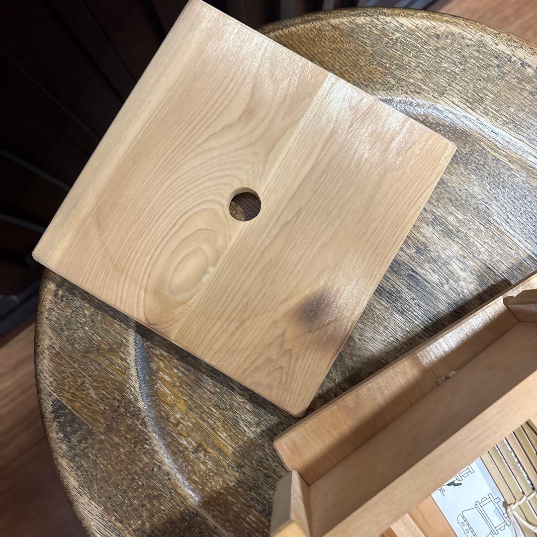 超美品！レア　木製　木曽檜角型セイロ　せいろ　昭和レトロ