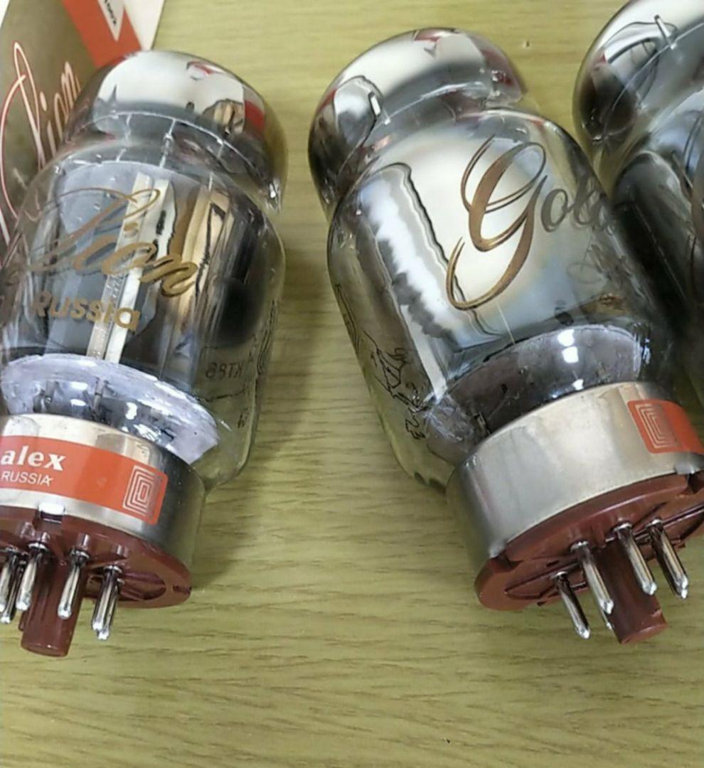 Genalex Gold Lion KT88 真空管 3本セット