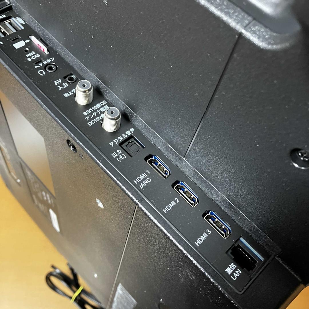 新品同様/使用期間2週間程度/4K液晶/スマートテレビ/マクスゼン/50V型