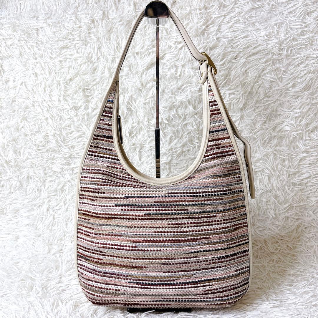 バッグ COACH ERGO Upcycle 2021 Woven Bag