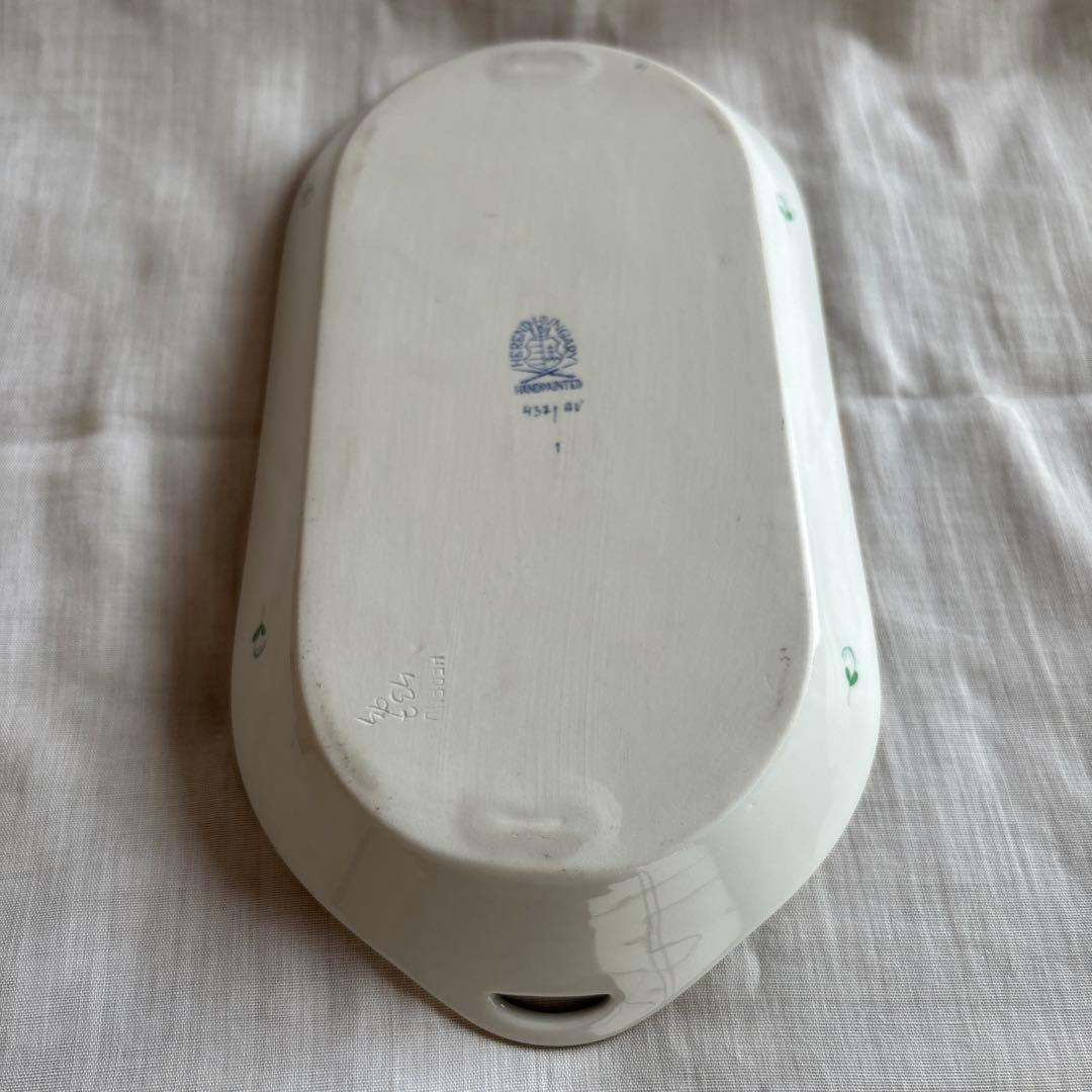 ヘレンド　クリーマー・ボンボニエール・トレーセット