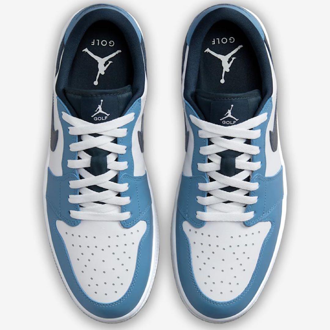 ナイキ ゴルフ ジョーダン 26 スニーカー シューズ 靴 青 天然皮革