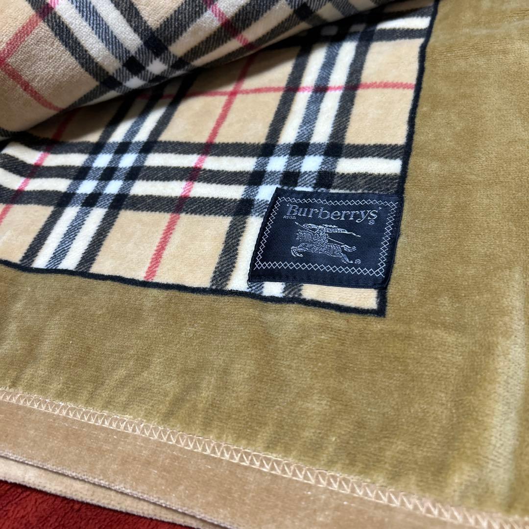 BURBERRY バーバリー　綿毛布