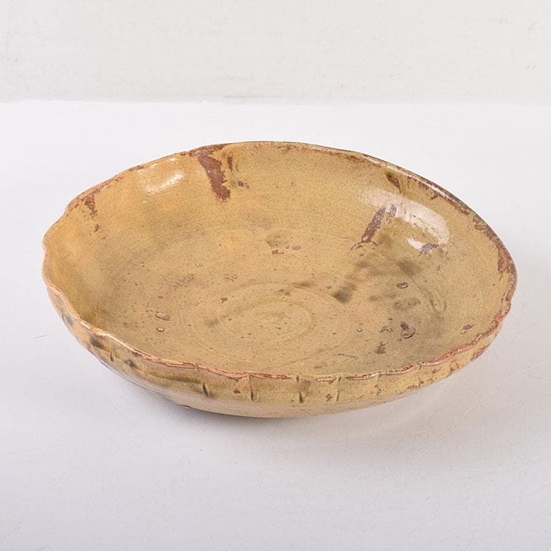 瀬戸焼　黄瀬戸　古瀬戸　鉢　時代箱　C　R7903C