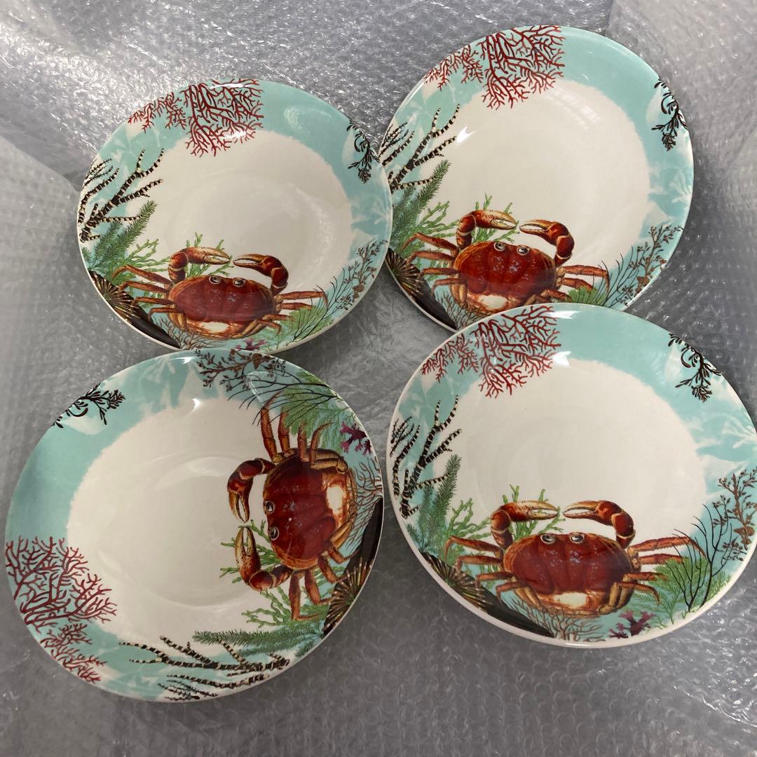 gien ocean希少モデルボウル4枚by gwenaelle torez