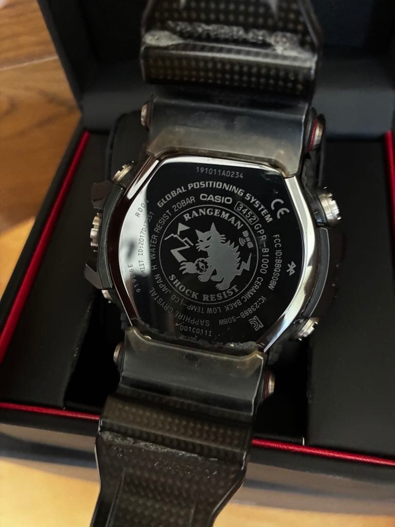 美品箱説付 G-SHOCK GPR-B1000 レンジマン GPS電波ソーラー