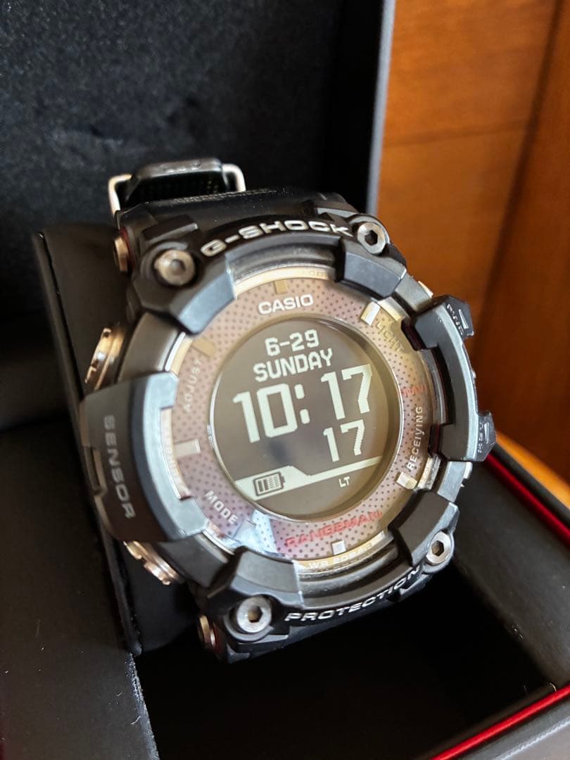 美品箱説付 G-SHOCK GPR-B1000 レンジマン GPS電波ソーラー