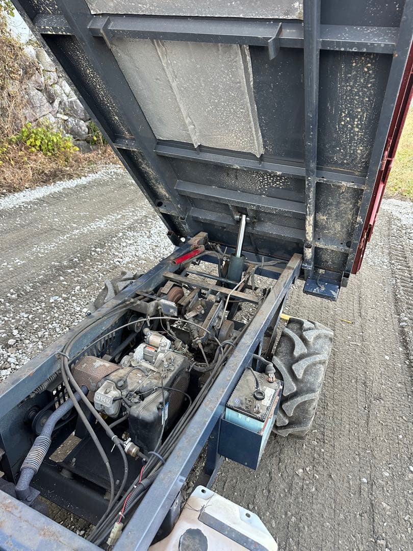 アテックス 運搬車 SL600 油圧ダンプ 2り乗り 4WD セルスタート