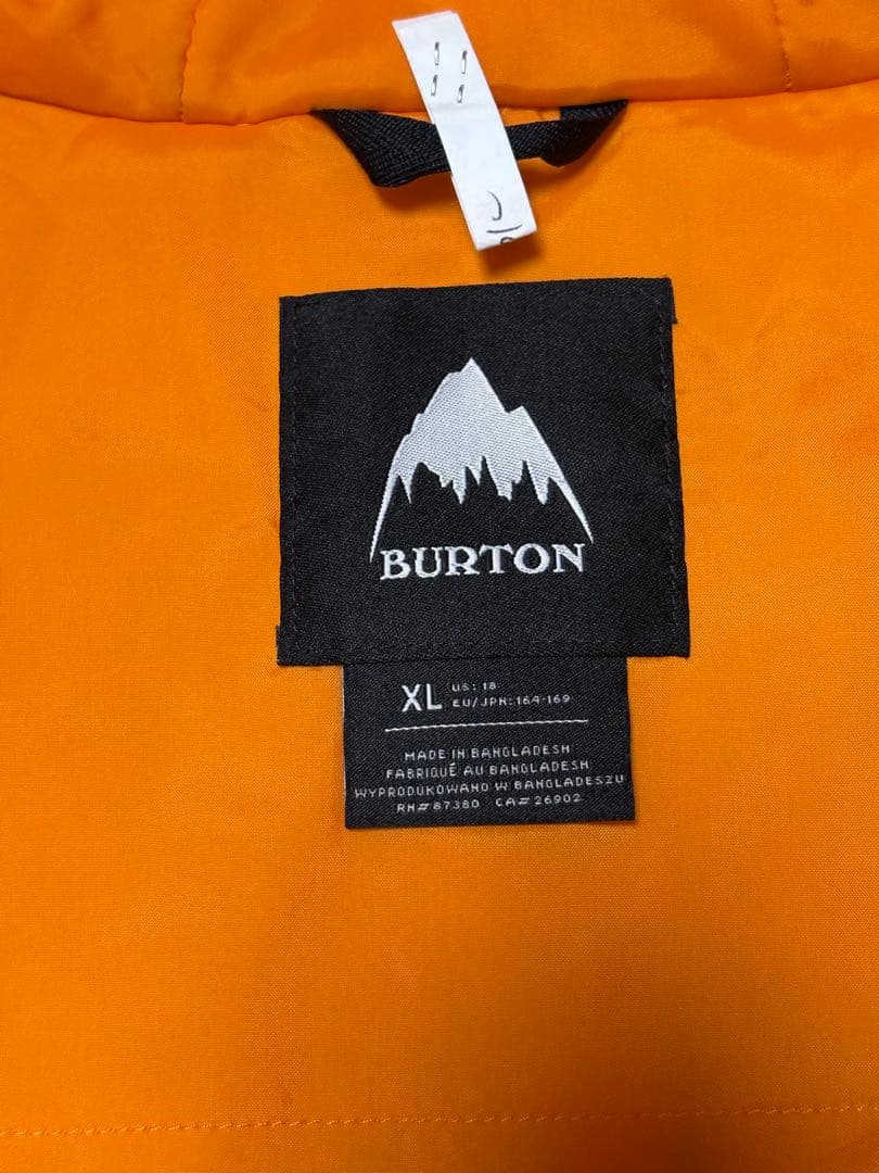 BURTON バートン 迷彩スキーウェア スノーボードウェア 160上下