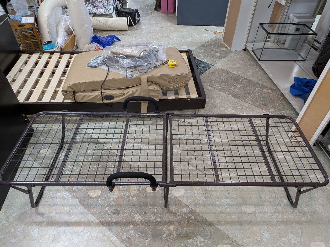 スリーミーウェーブ3338　スリーミー2122　専用　パイプベッドのみ　中古