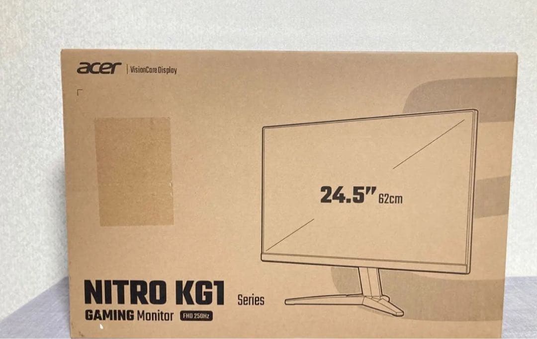 ほぼ未使用！Acer 240hz 24.5インチ　　KG251QZbmiipx