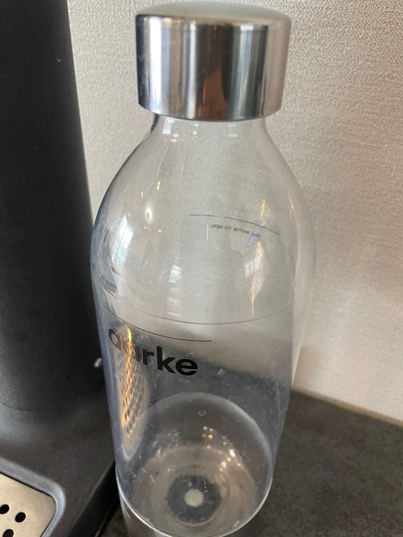 aarke 炭酸水メーカー ブラック ボトル付き