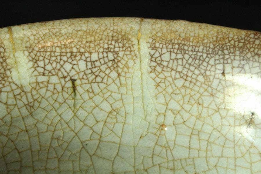 古美術 李朝 高麗 青磁 茶碗(K-A639)