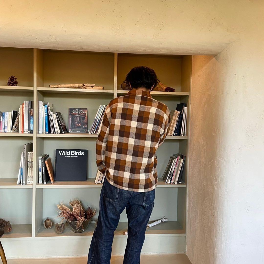 (セール)tenderloin ブロックチェックシャツ　ジャケット