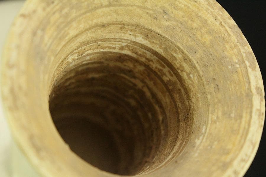 中国美術 白磁 碗 碗台 二件揃 φ12.5cm(LC512)