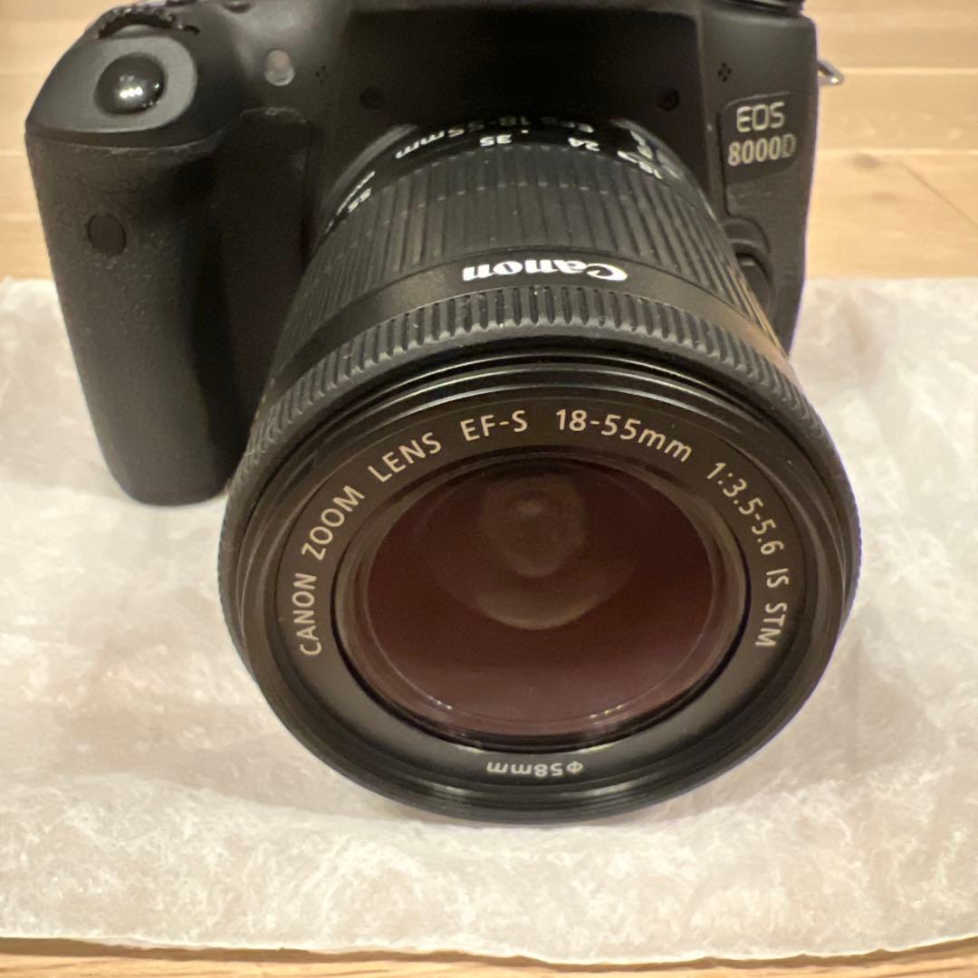 Canon EOS 8000D EF-S 18-55 STM キャノン1230回