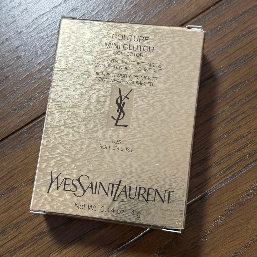 新品＊YSL クチュール ミニ クラッチ 025 ゴールデンラスト
