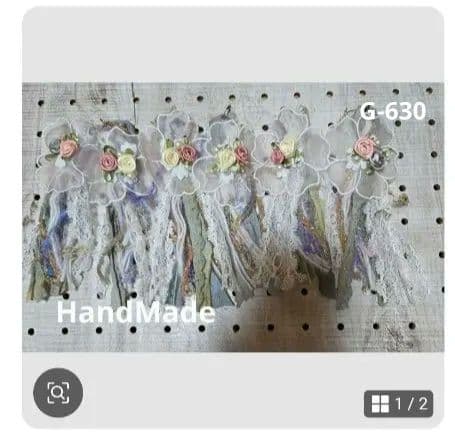 いちごパフェ☆✨ハンドメイドタッセルチャーム約12×4cm AJ