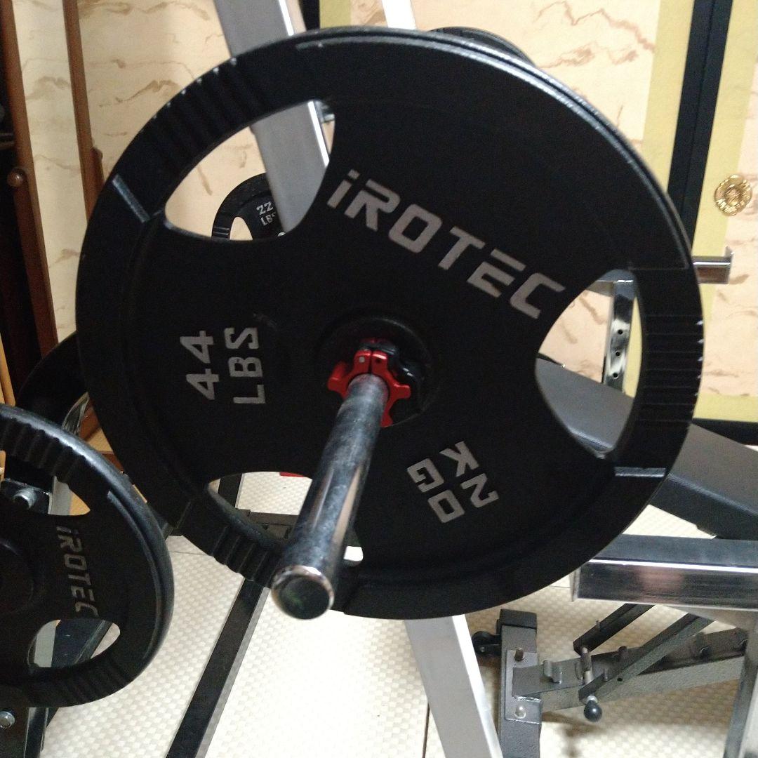 iROTEC バーベルラックセット　手渡し限定