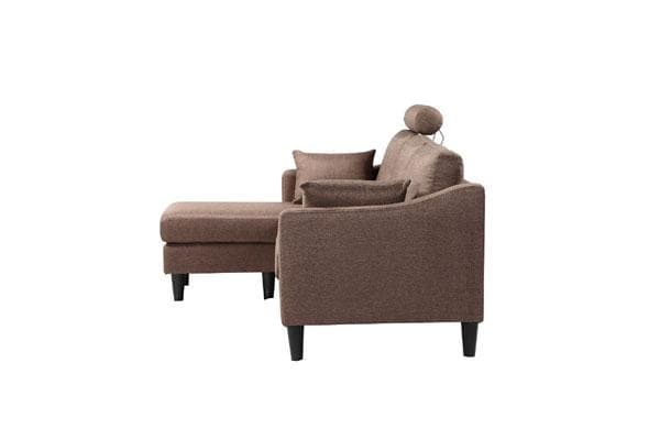 ソファー 190 ソファ 3人掛け カウチソファー ファブリック