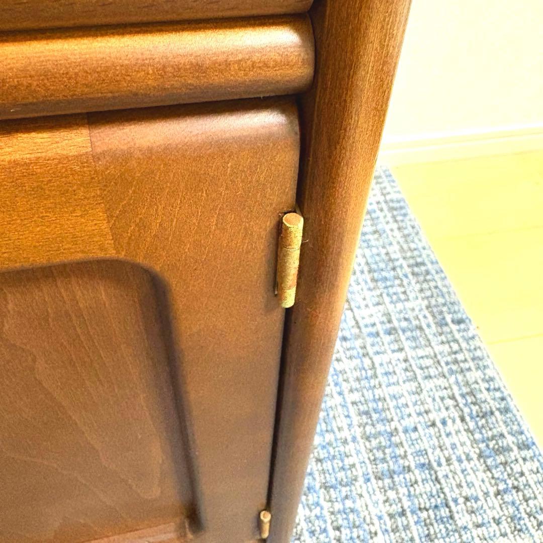 Karimoku カリモク家具 レンジ台 キャビネット キッチン収納 高級家具