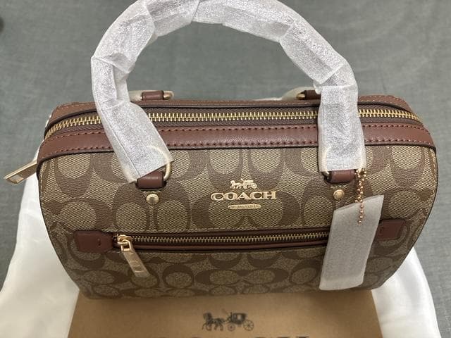 (新品)COACH コーチ ローアン サッチェル バッグ F83607