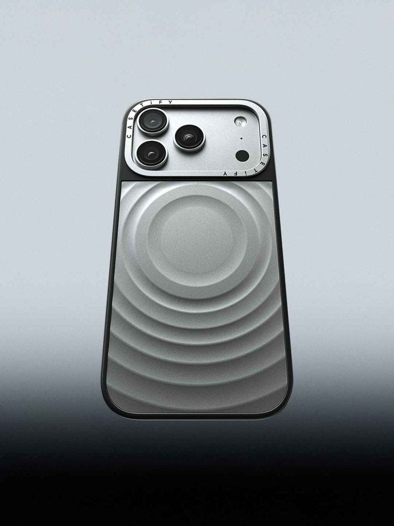 未使用 CASETIFY G-DRAGON シルバーウェーブケース 携帯ケース