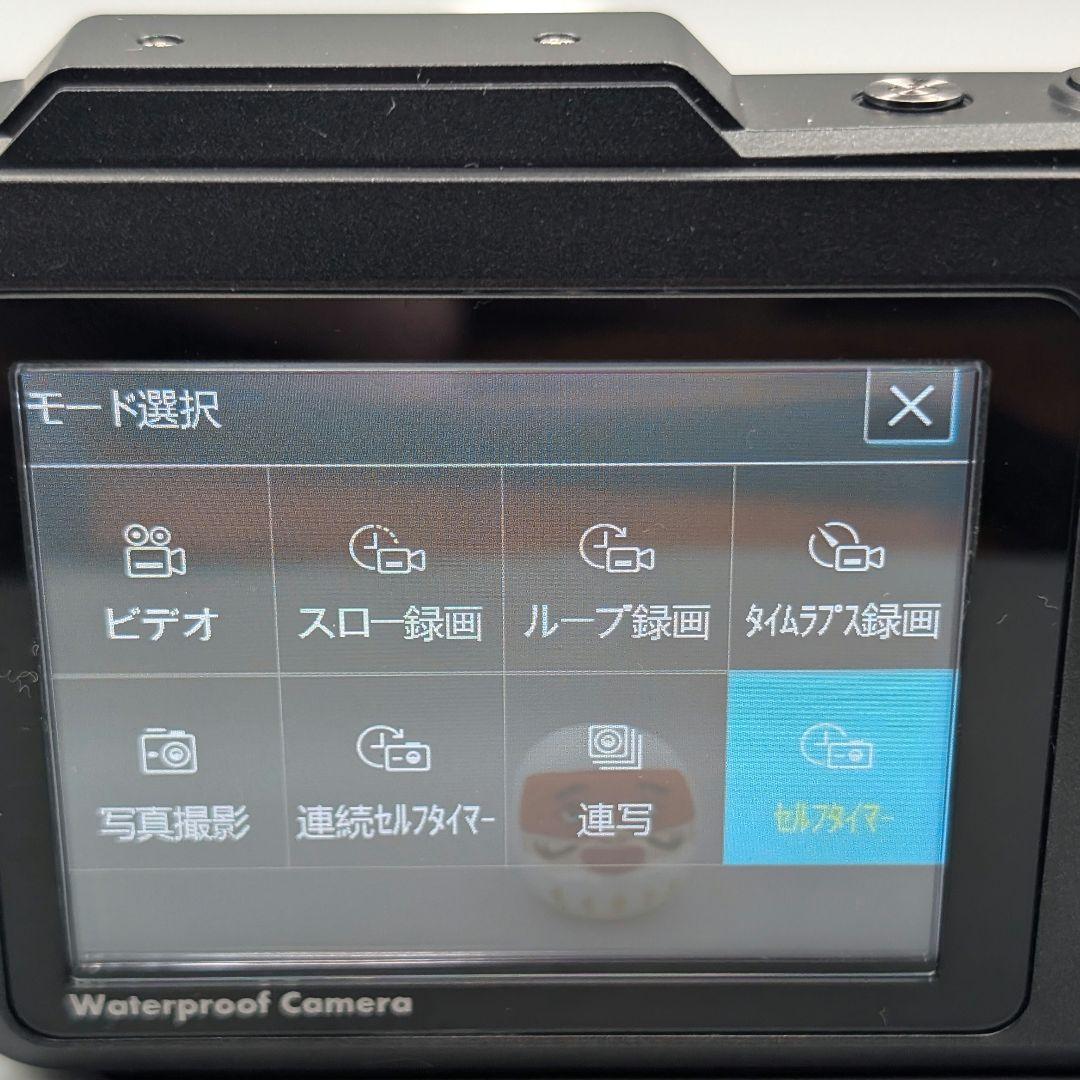 防水デジタルカメラ 4K IP68 Wi-Fi CALSモード 箱付