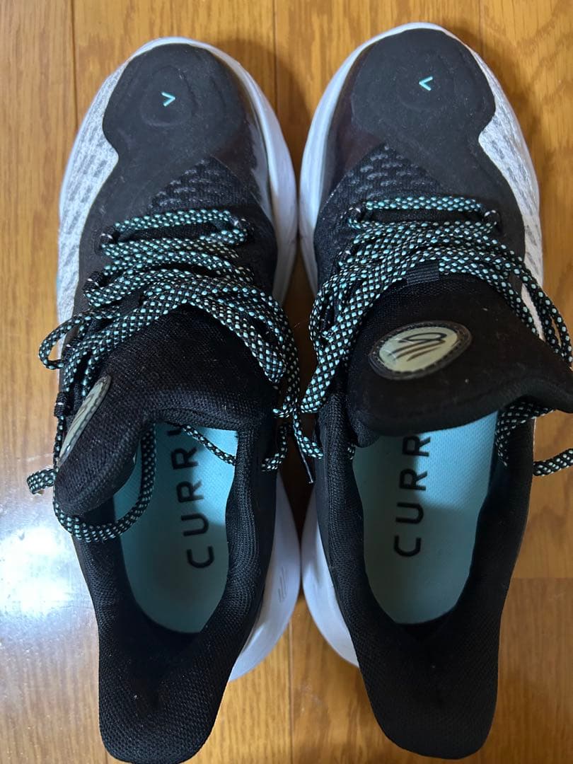 専用　CURRY バスケットボールシューズ ブラック/ホワイト　25センチ