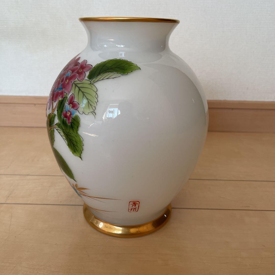 【稀少品】青邦花瓶