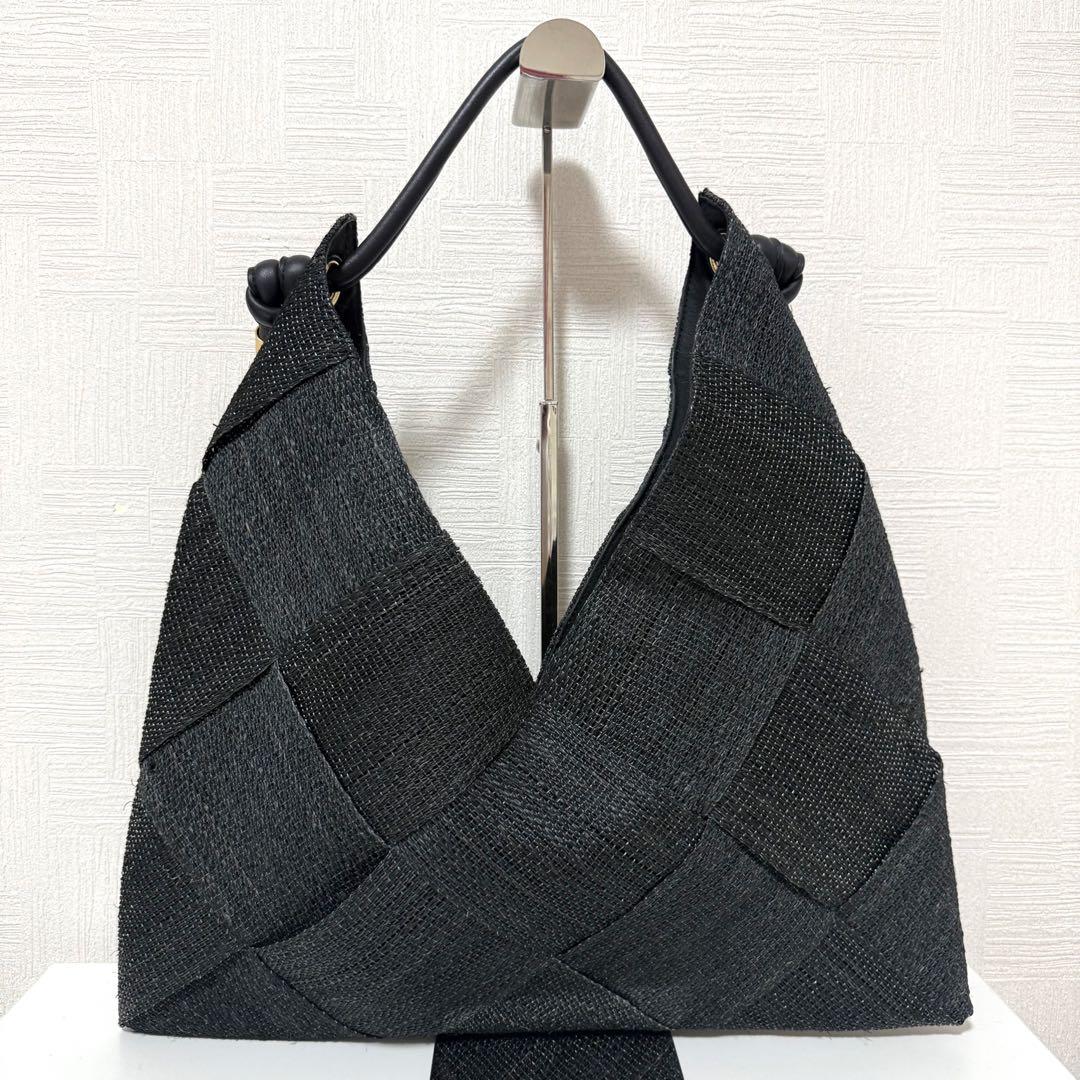 ヴィオラドーロ VIOLAd'ORO 別注カラー アバカ メッシュ トートバッグ