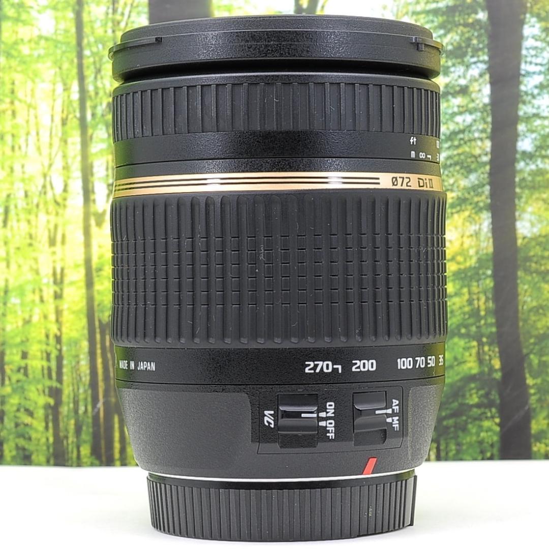 Canon用遠近両用便利レンズ☆タムロン 18-270mm☆手振れ補正付き