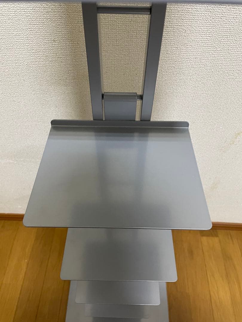 ルネセイコウ タワーシェルフ シルバー