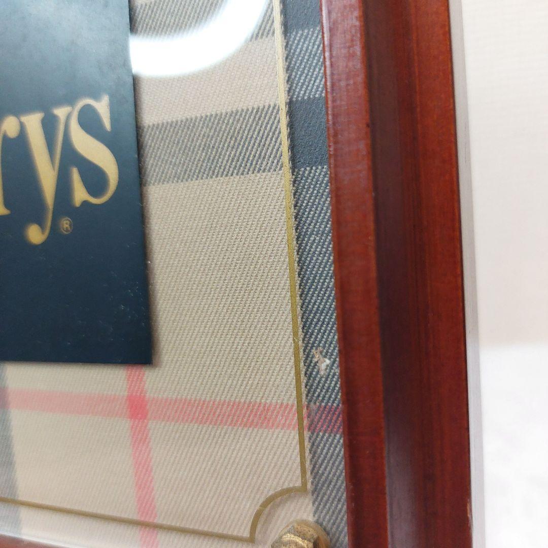 Burberrys バーバリー 自立型ディスプレイプレート 店頭用 看板 パネル