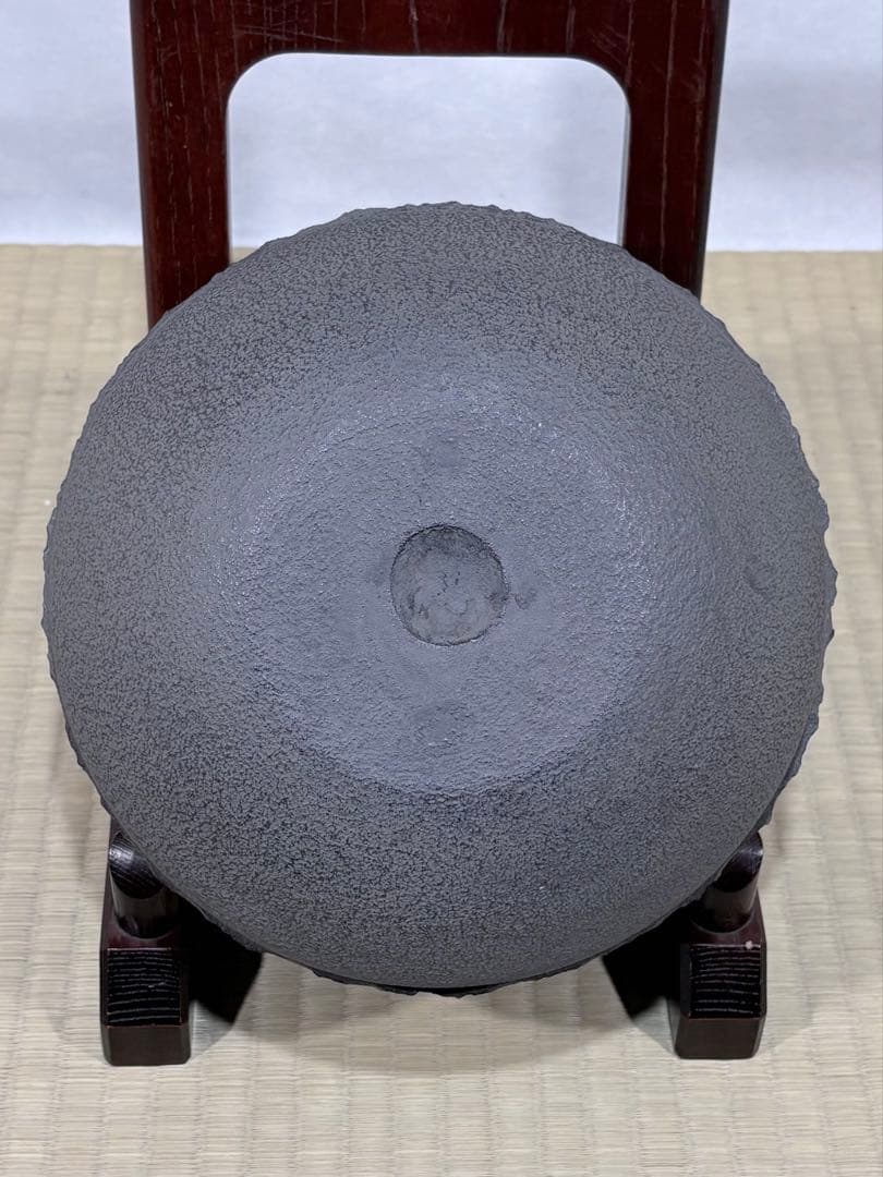 釜師　菊地政光造　阿弥陀堂釜　美品　共箱　茶道具　送料込