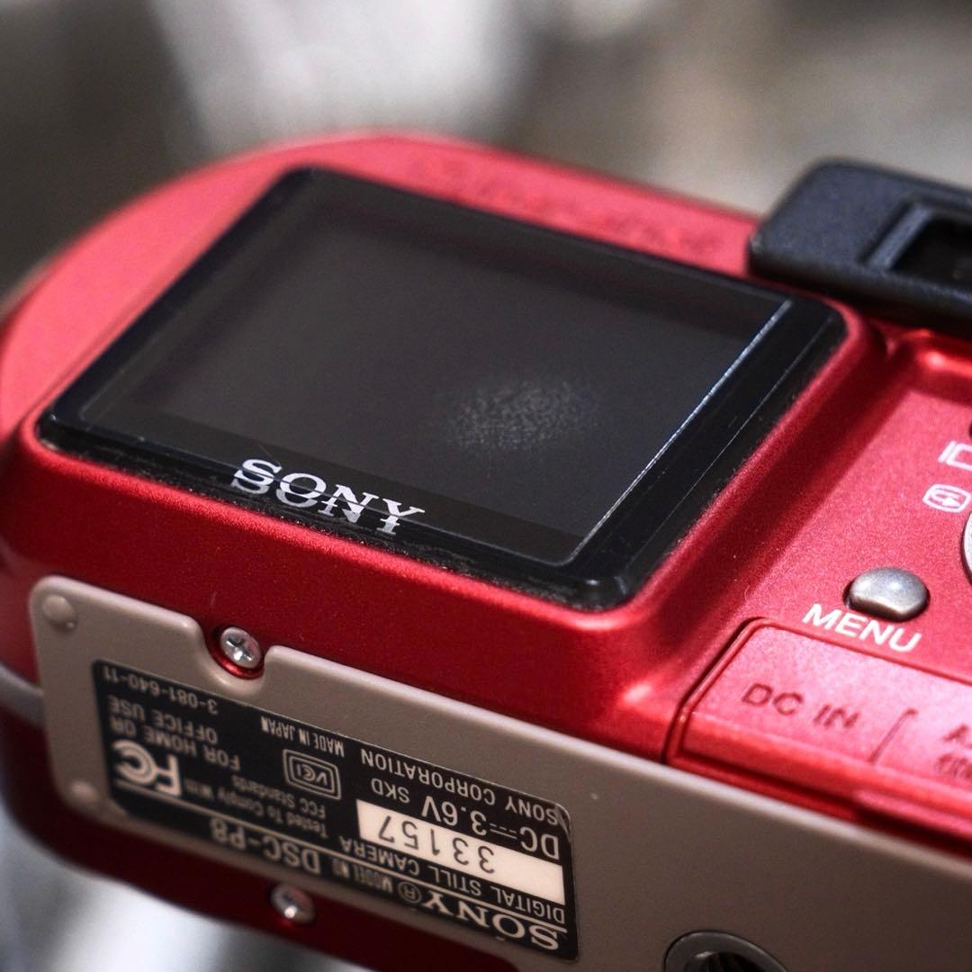 美品 動作品 平成レトロ SONY Cyber−Shot DSC-P8 Y2K