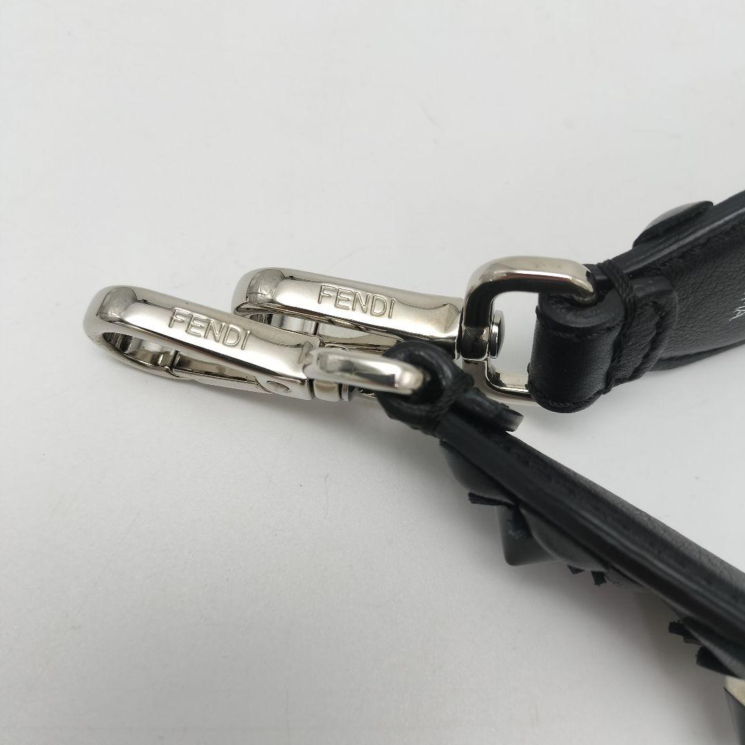 極美品✨フェンディ　ショルダーストラップ　ストラップユー　ブラック　黒