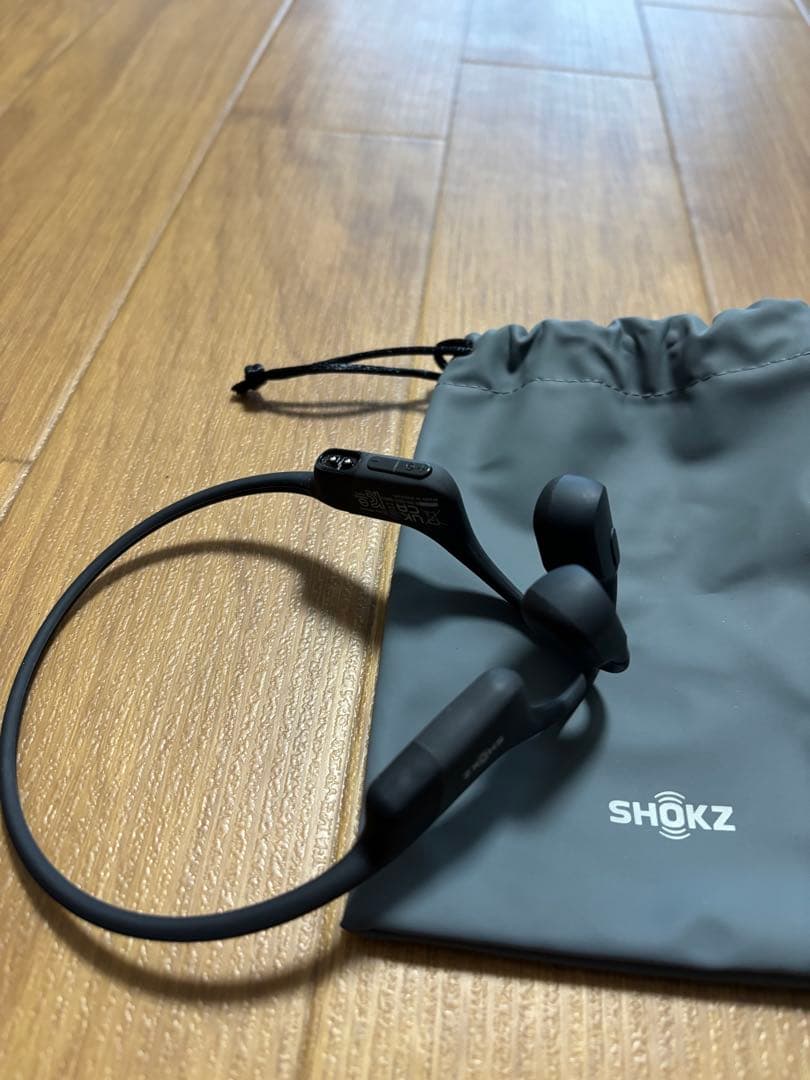 OPENRUN 骨伝導イヤホン ブラック/マグネット