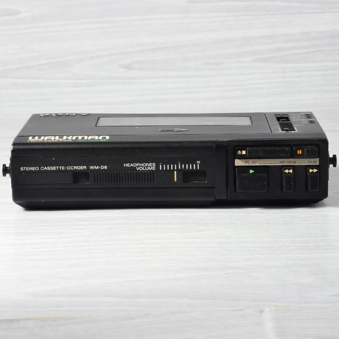 SONY WALKMAN WM-D6 カセットウォークマン プロフェッショナル