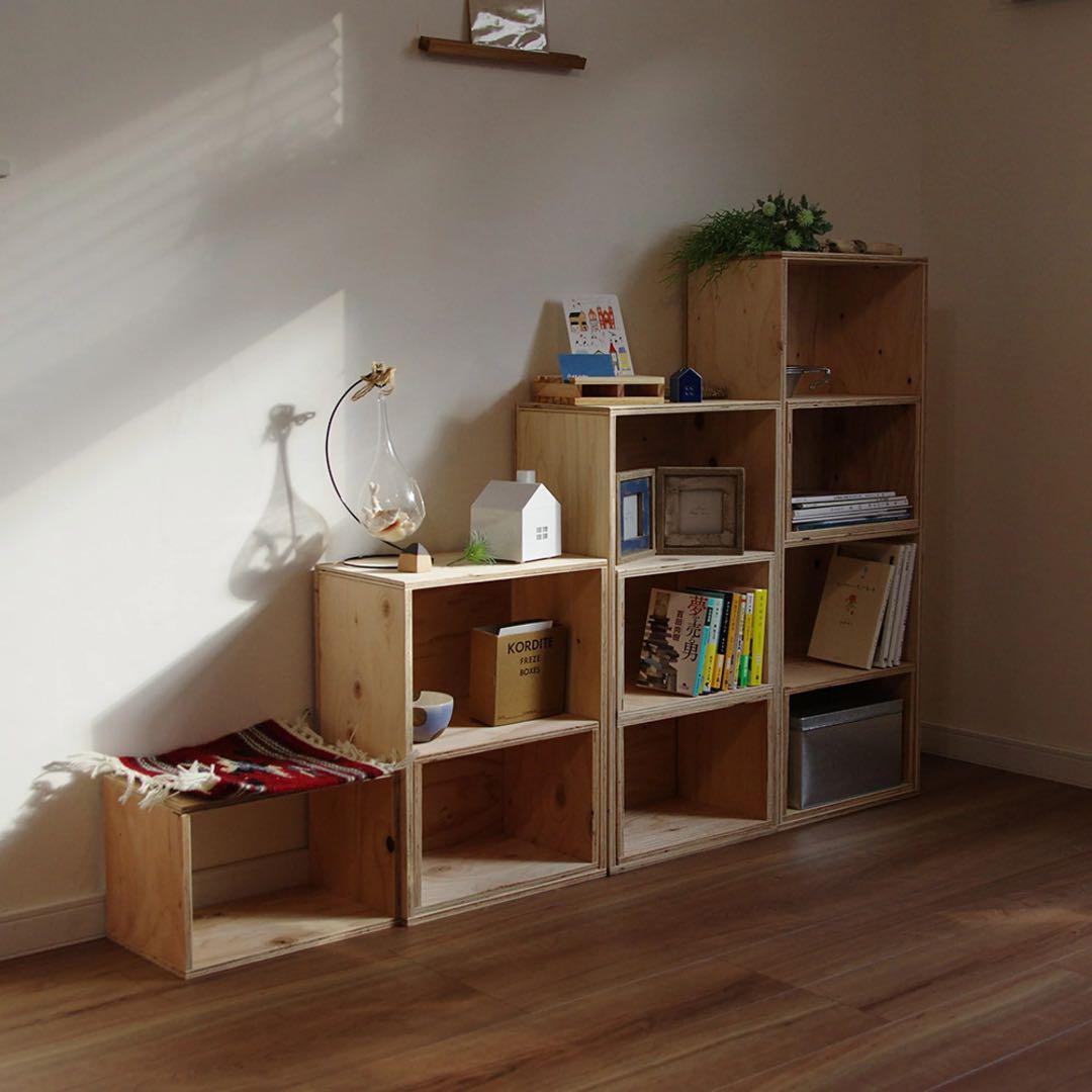 キューブボックス ボックスシェルフ