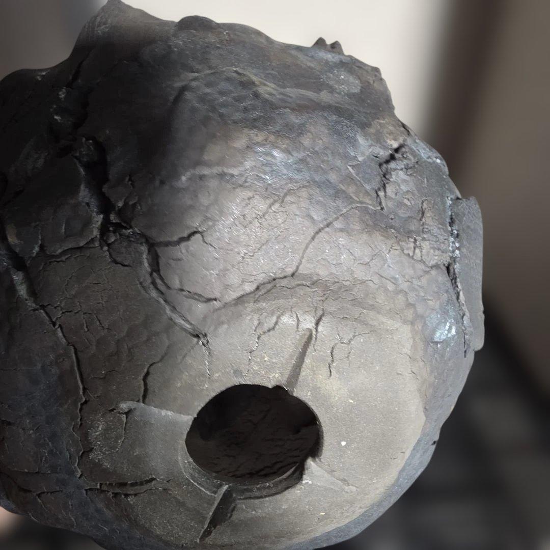 AHD saiG 特大 陶器鉢 ■インビジブルインク みやび鉢 植木鉢