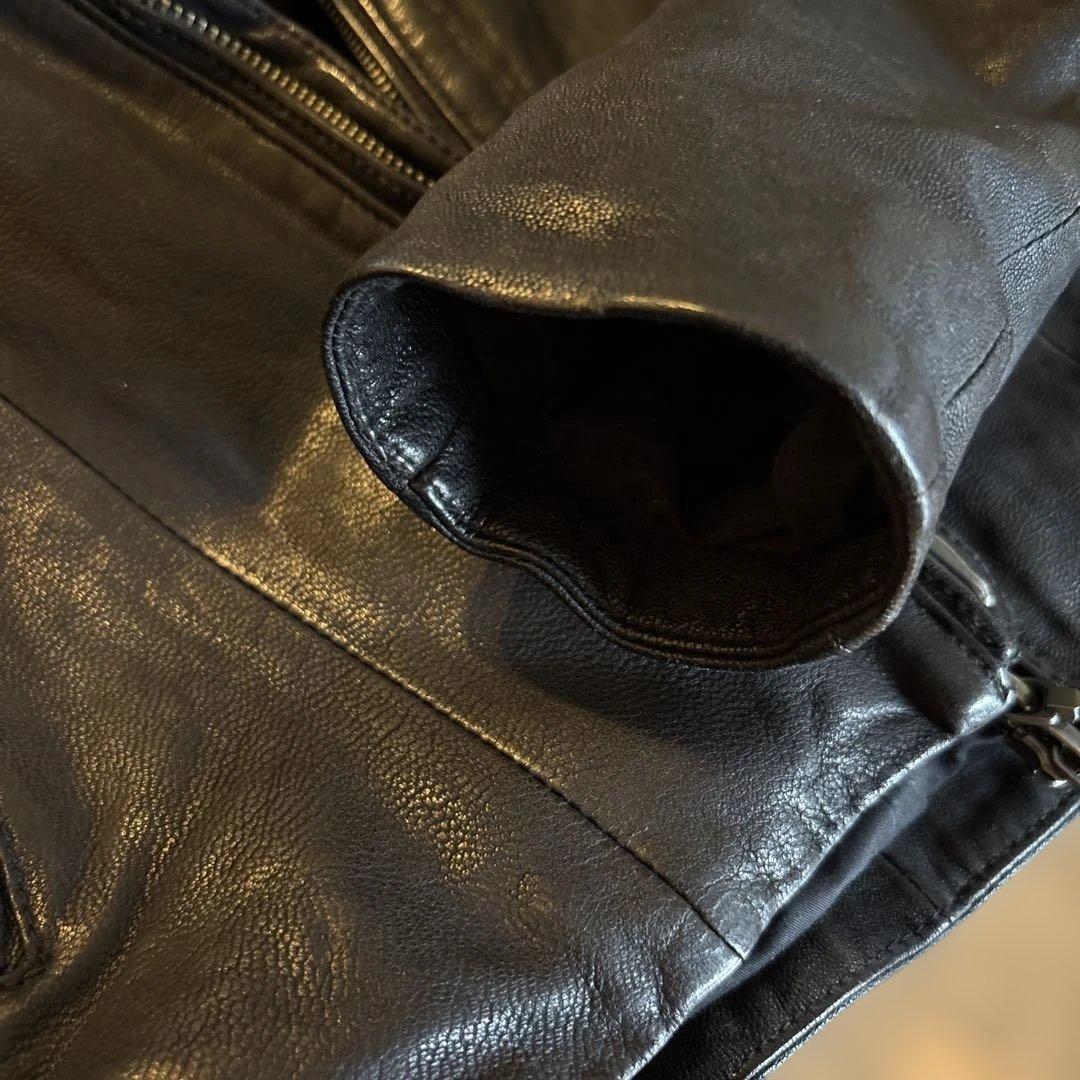 【美品】goa ゴア ビッグフード レザー ジャケット