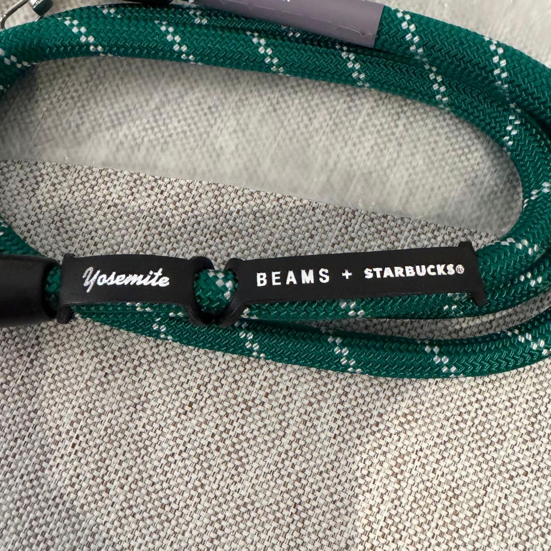 スターバックス BEAMS YOSEMITE STRAP ストラップ　グリーン