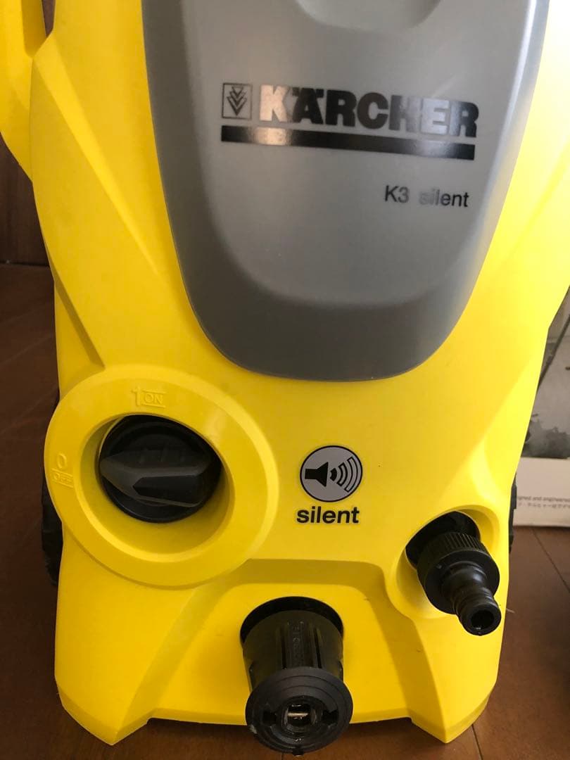 美品KARCHER ケルヒャーK3 サイレント高圧洗浄機本体