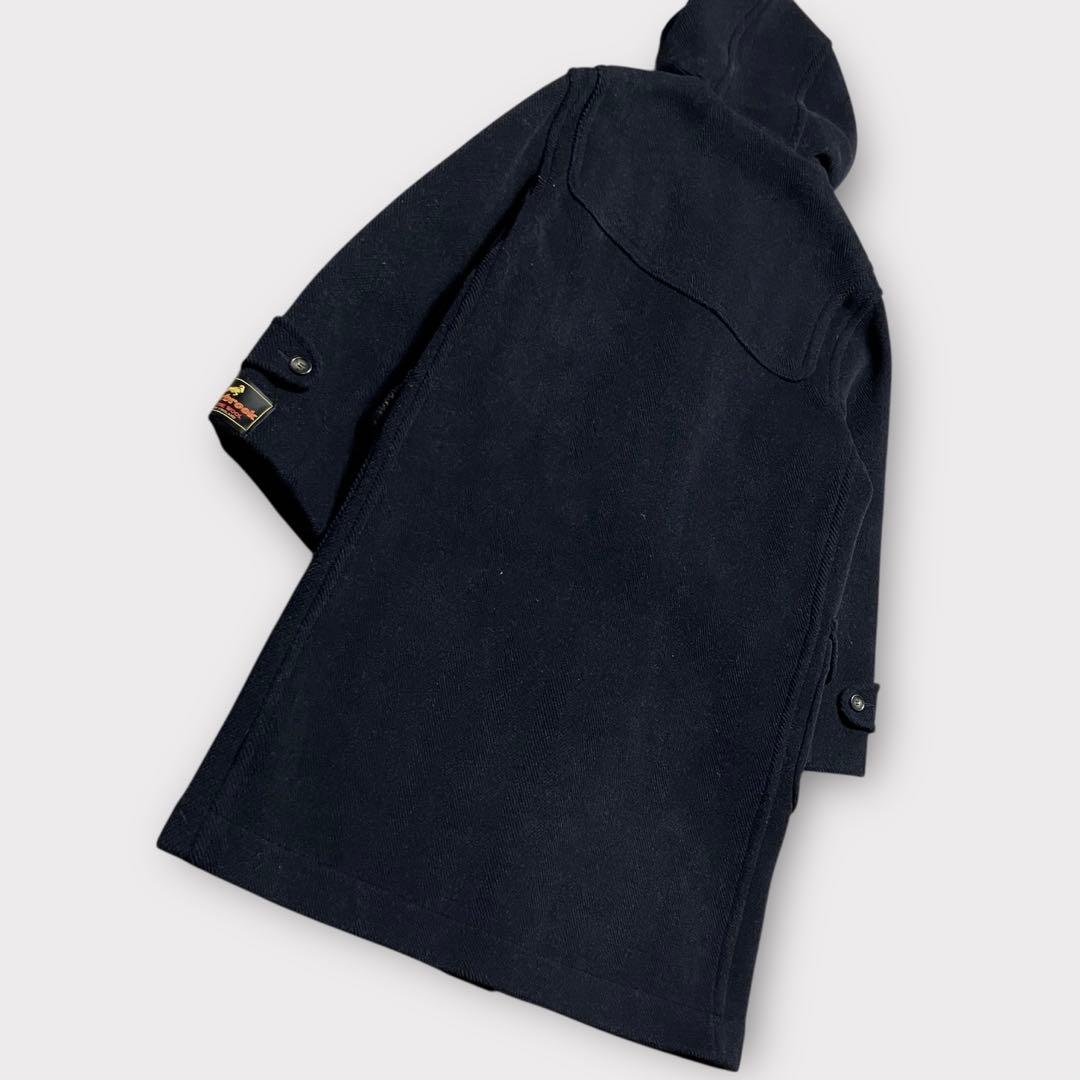 【ムーアブルック✨ヘリンボーン】トゥモローランド ダッフルコート ネイビー