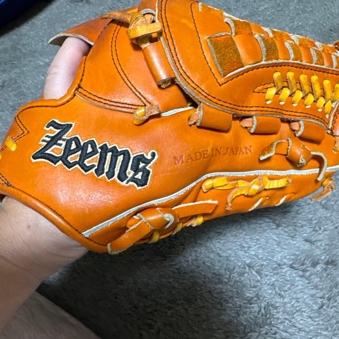 軟式用ピッチャーZeems キャッチャーミット　ZETT