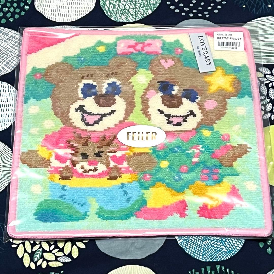 ラブラリーバイフェイラー アグリーセーター クリスマスクッキーズ ハンカチ